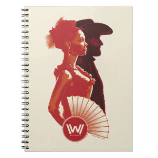 Cuaderno Westworld | Retrato de plantilla de Maeve y Hector