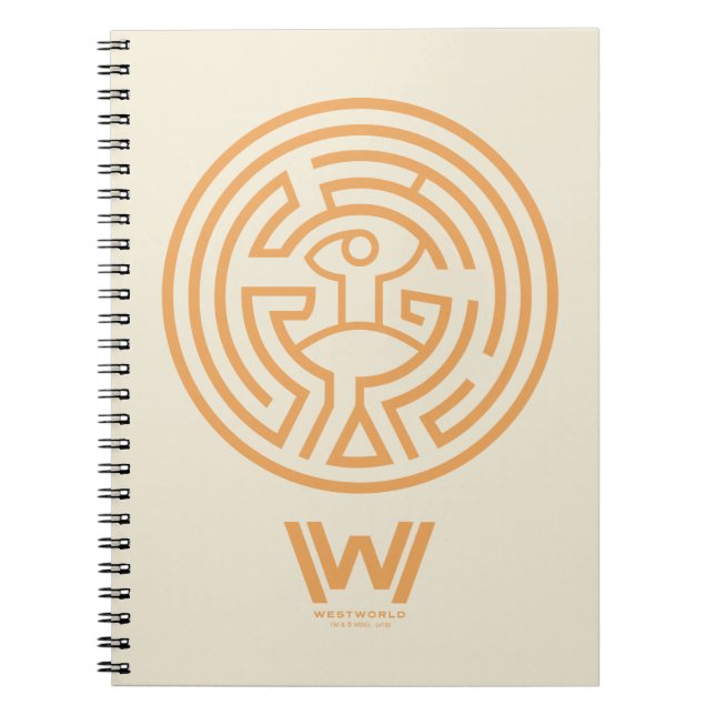 Cuaderno Westworld | Símbolo de Maze (Frente)