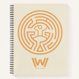Cuaderno Westworld Símbolo de Maze