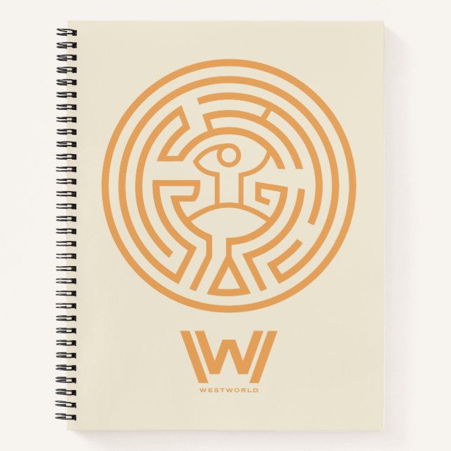 Cuaderno Westworld | Símbolo de Maze (Anverso)