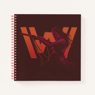 Cuaderno Westworld   Wyatt Con El Logo De Rifle Over