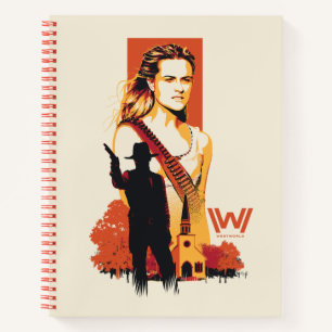 Cuaderno Westworld Wyatt & Man in Black en la Iglesia Bla