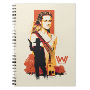 Cuaderno Westworld Wyatt & Man in Black en la Iglesia Bla