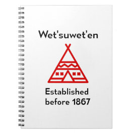 Cuaderno Wetsuweten Established Before 1867 Silhouette