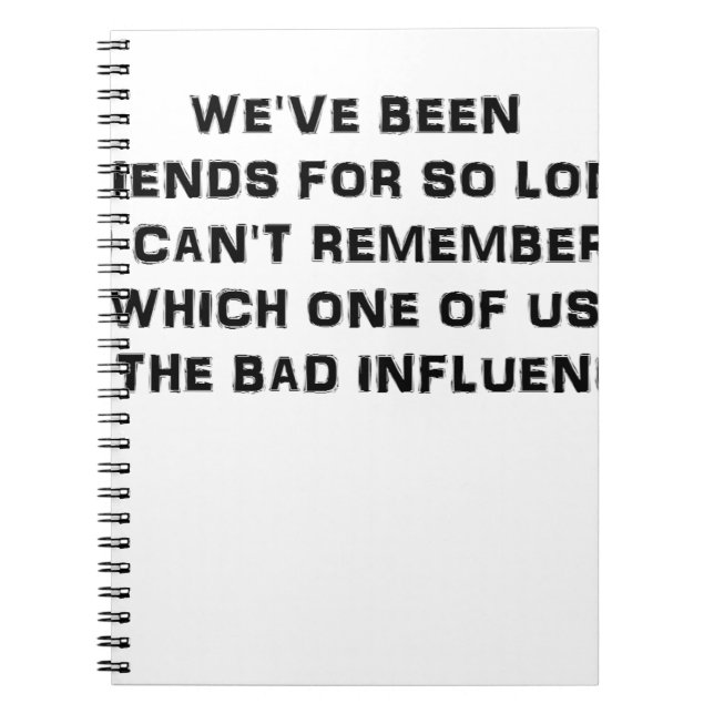 CUADERNO WEVE SIDOS AMIGOS DURANTE TANTO TIEMPO QUE BISELO (Frente)