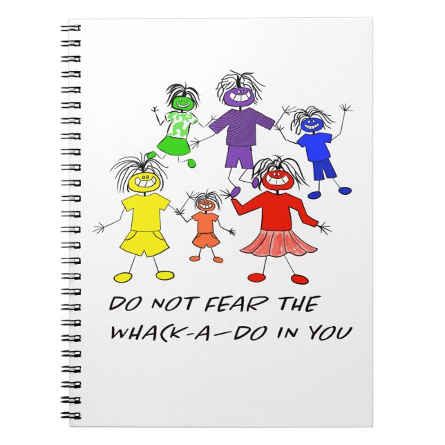 Cuaderno Whack-A-Do (Frente)