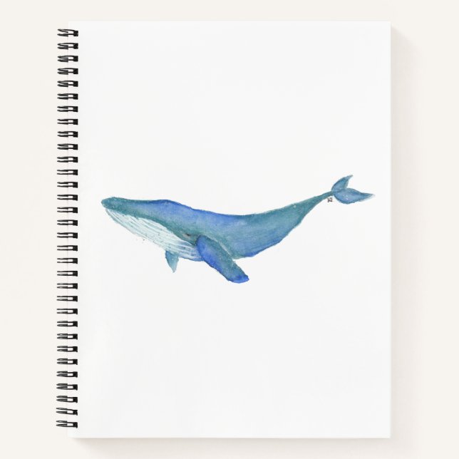 Cuaderno Whale Notebook (Anverso)