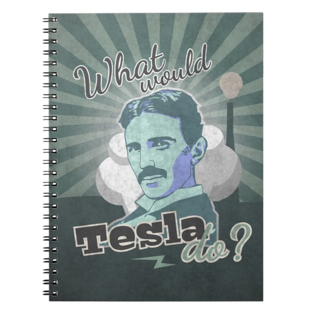 Cuaderno What would Tesla Do? (Frente)