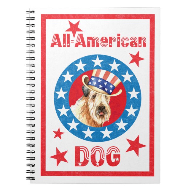 Cuaderno Wheaten patriótico (Frente)