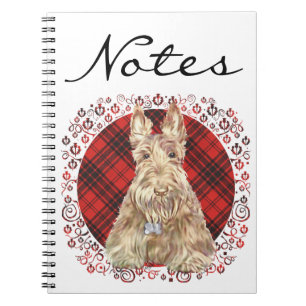 Cuaderno Wheaten Scottie Tartan