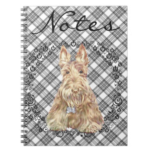 Cuaderno Wheaten Scottie Tartan