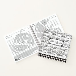 Cuaderno WHEATEN Terrier Black Toile Bon Appétit Receta