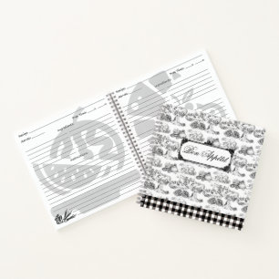 Cuaderno WHEATEN Terrier Black Toile Bon Appétit Receta