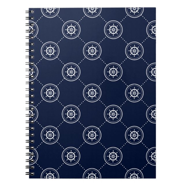 Cuaderno Wheel Pattern de capitanes (Frente)