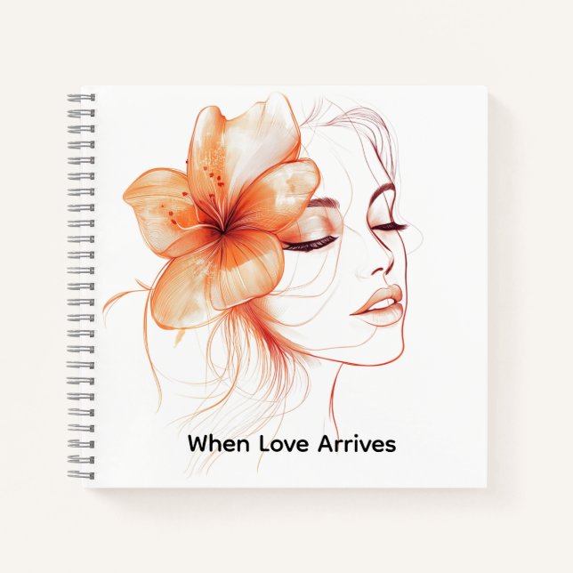 Cuaderno When Love Arrives – MemoryUs Journal (Anverso)