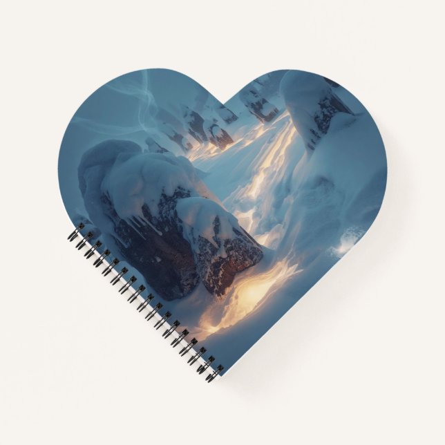 Cuaderno Where Light Wanders in Winter (Anverso)