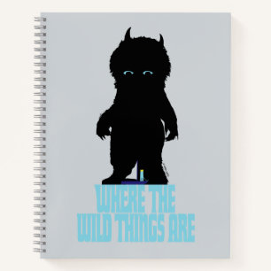 Cuaderno Where the Wild Things Are   Wild Thing Silhouette