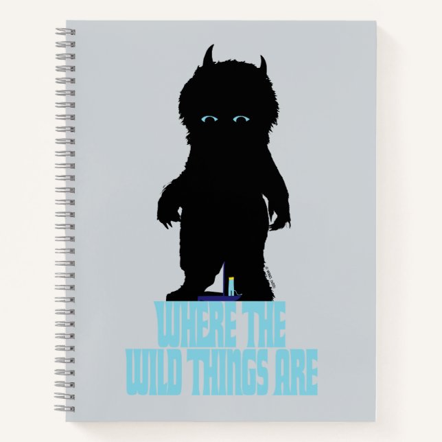 Cuaderno Where the Wild Things Are | Wild Thing Silhouette (Anverso)