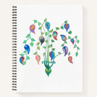Cuaderno Whimsey Vines Notebook