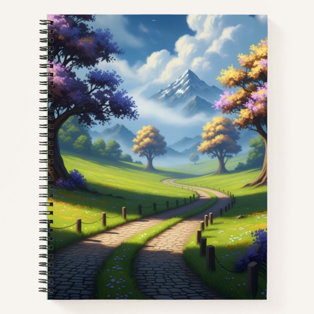 Cuaderno Whimsical Countryside Notebook (Anverso)