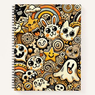 Cuaderno Whimsical Doodle Parade