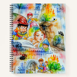 Cuaderno Whimsical Fairy Tale Ilustracion
