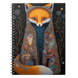 Cuaderno Whimsical Fox Woodland Fantasy Art Notebook