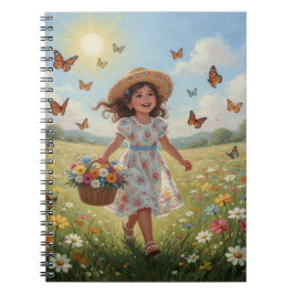 Cuaderno Whimsical Girl Notebook