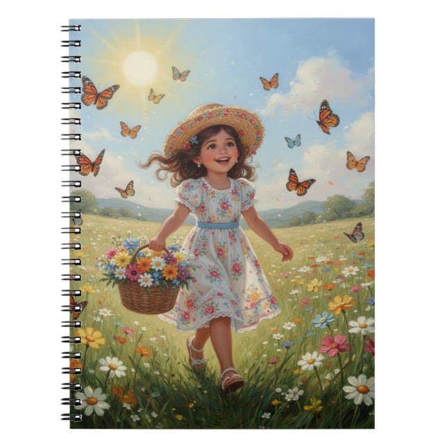 Cuaderno Whimsical Girl Notebook (Frente)