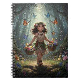 Cuaderno Whimsical Girl Notebook