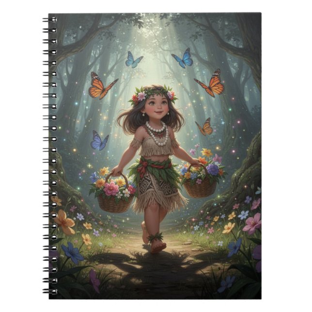 Cuaderno Whimsical Girl Notebook (Frente)