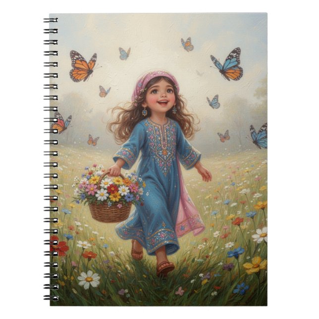 Cuaderno Whimsical Girl Notebook (Frente)