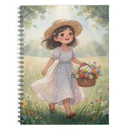 Cuaderno Whimsical Girl Notebook