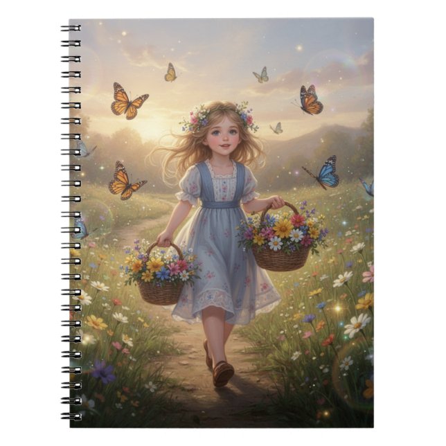 Cuaderno Whimsical Girl Notebook (Frente)
