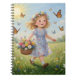 Cuaderno Whimsical Girl Notebook
