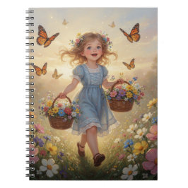 Cuaderno Whimsical Girl Notebook