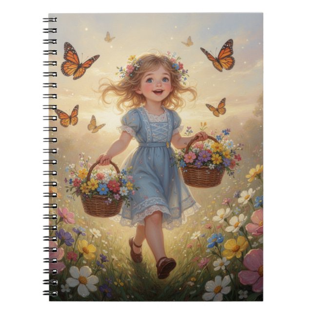 Cuaderno Whimsical Girl Notebook (Frente)