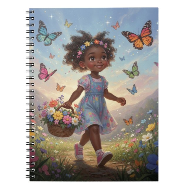 Cuaderno Whimsical Girl Notebook (Frente)