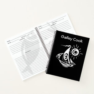 Cuaderno Whimsical Lazy Sailboat