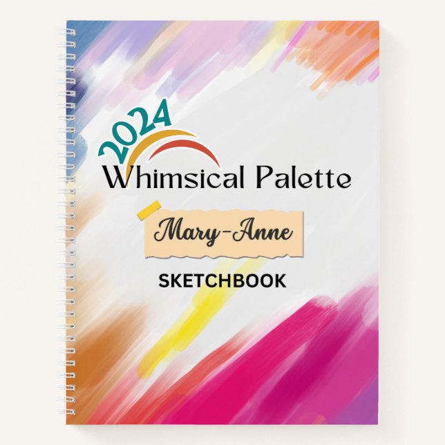 Cuaderno Whimsical Palette Sketchbook (Anverso)