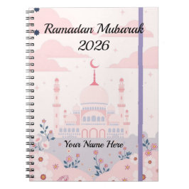 Cuaderno Whimsical Pastel Islamic Art