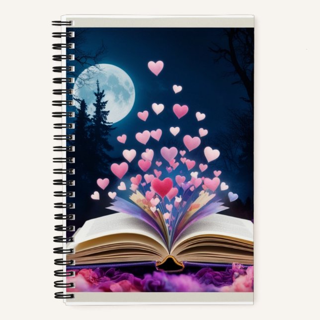 Cuaderno Whimsical Storybook Spiral Notebook - Aesthetic  (Anverso)