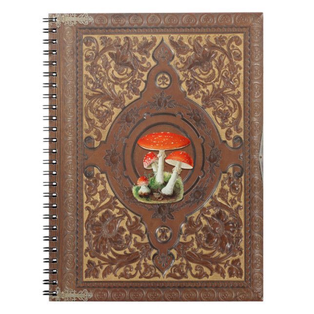 Cuaderno Whimsical Wild Mushroom (Frente)