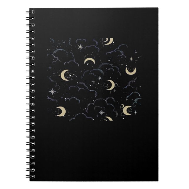Cuaderno Whimsigoth Clouds Sun Moon Witchen (Frente)