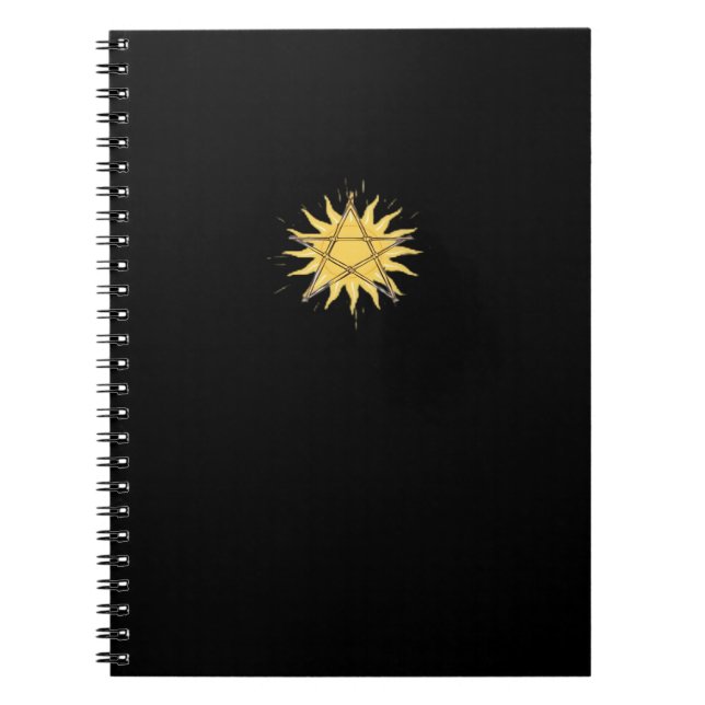 Cuaderno Whimsigoth Pentagram Sun Classic (Frente)