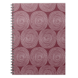 Cuaderno Whimsy en espiral: composición artística vintage