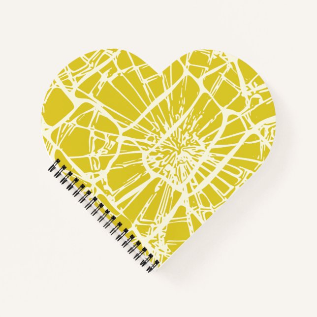 Cuaderno Whimsy Mosaic Yellow Mustard (Anverso)