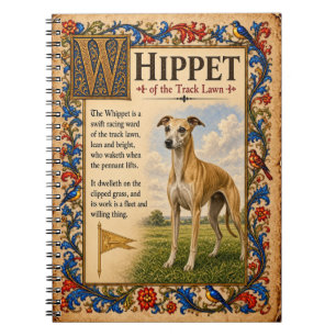 Cuaderno Whippet, Arte de Bestiario Medieval