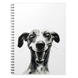 Cuaderno Whippet blanco y negro | Grasa