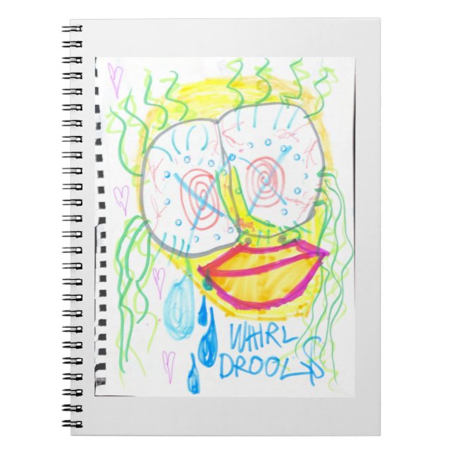 Cuaderno "WHiRL-DROOL$" de thaddeus & crimson's Adam Moyer (Frente)
